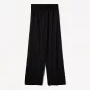 Linen blend pants with an elastic waistband Linen blend pants with an elastic waistband