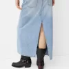 Long denim skirt Long denim skirt