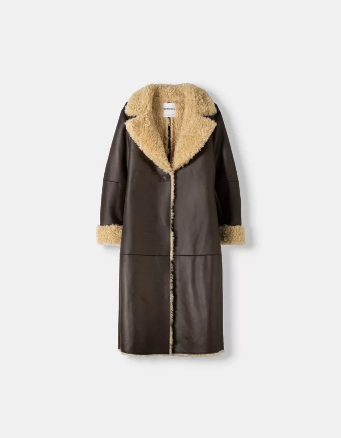 Long double-faced coat Long double-faced coat