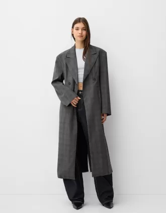 Long oversize coat