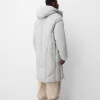 Long puffer coat with hood Long puffer coat with hood