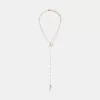 Long rose necklace