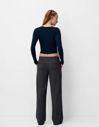 Long sleeve T-shirt with print