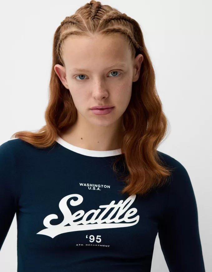 Long sleeve T-shirt with print Long sleeve T-shirt with print