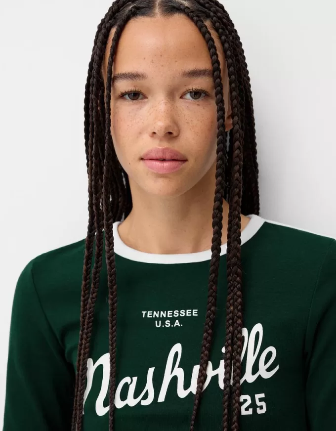 Long sleeve T-shirt with print Long sleeve T-shirt with print