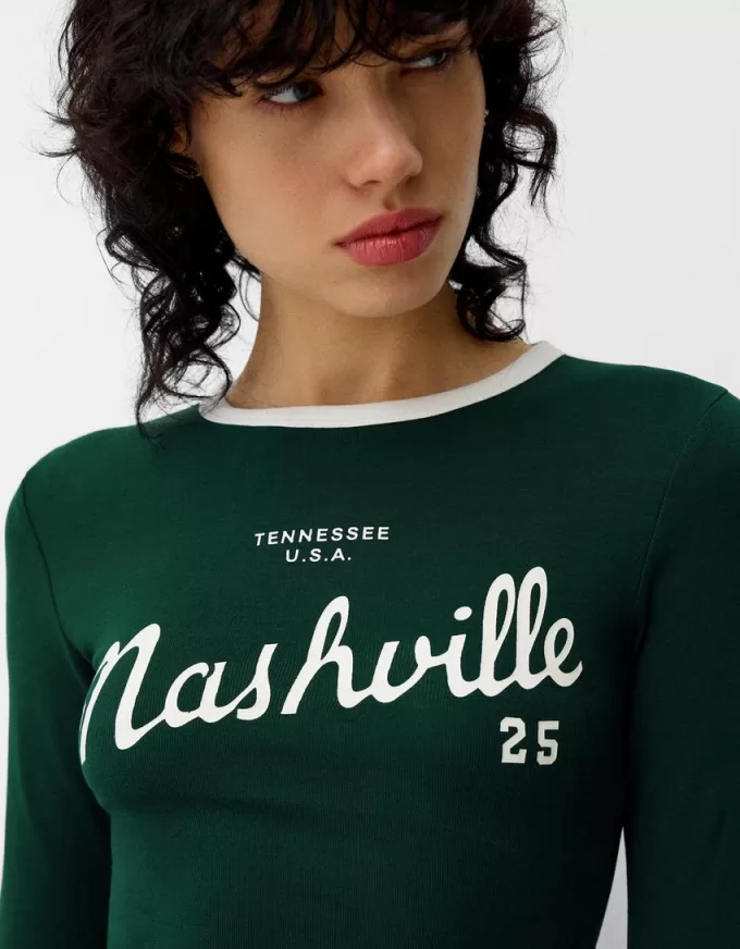 Long sleeve T-shirt with print Long sleeve T-shirt with print