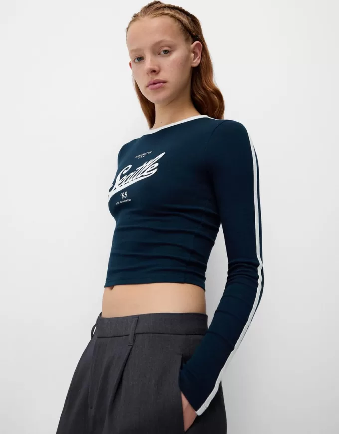 Long sleeve T-shirt with print Long sleeve T-shirt with print