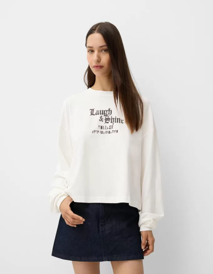 Long sleeve T-shirt with print Long sleeve T-shirt with print