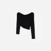 Long sleeve asymmetric T-shirt Long sleeve asymmetric T-shirt