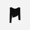 Long sleeve asymmetric T-shirt Long sleeve asymmetric T-shirt