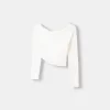 Long sleeve asymmetric T-shirt Long sleeve asymmetric T-shirt
