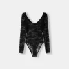 Long sleeve black lace Disney Bambi bodysuit Long sleeve black lace Disney Bambi bodysuit