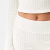 Long sleeve cable-knit sweater with open back Long sleeve cable-knit sweater with open back