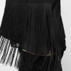 Long sleeve chiffon shirt with fringing Long sleeve chiffon shirt with fringing