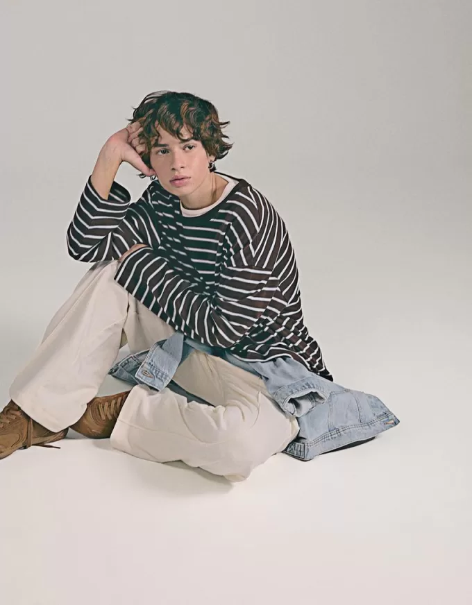 Long sleeve cotton T-shirt Long sleeve cotton T-shirt