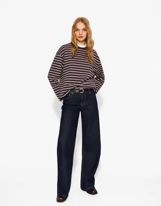 Long sleeve cotton T-shirt