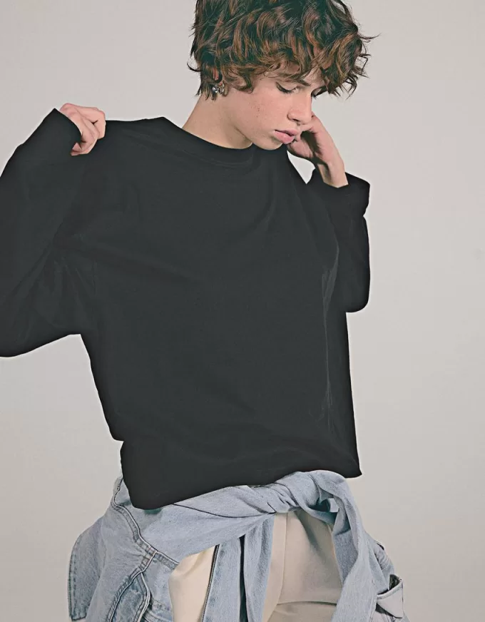 Long sleeve cotton T-shirt Long sleeve cotton T-shirt