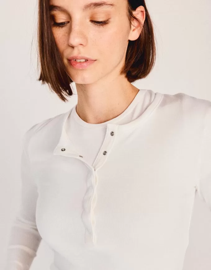 Long sleeve henley T-shirt Long sleeve henley T-shirt