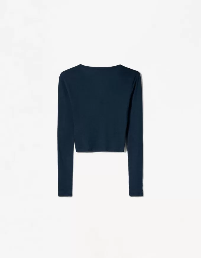 Long sleeve henley T-shirt Long sleeve henley T-shirt