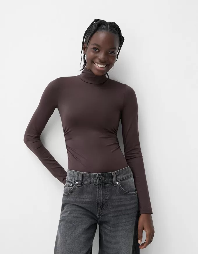 Long sleeve high neck bodysuit Long sleeve high neck bodysuit