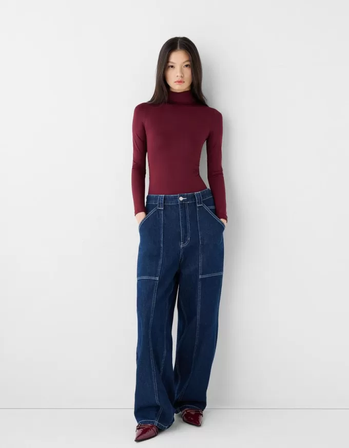 Long sleeve high neck bodysuit Long sleeve high neck bodysuit