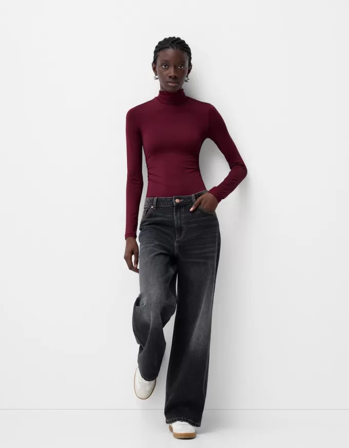 Long sleeve high neck bodysuit Long sleeve high neck bodysuit