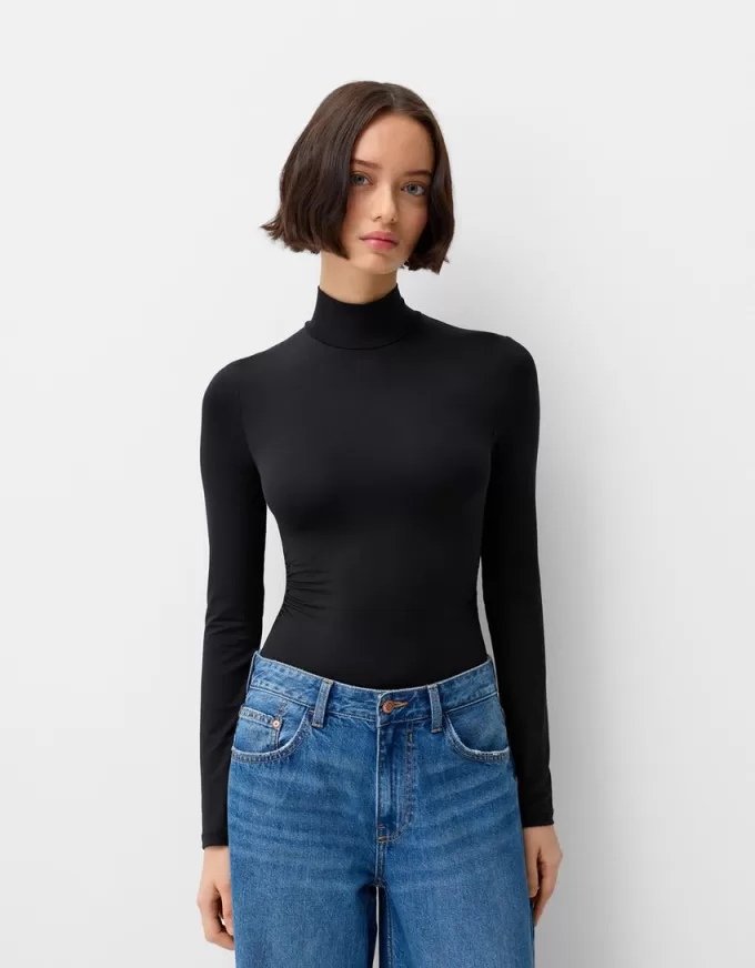 Long sleeve high neck bodysuit Long sleeve high neck bodysuit