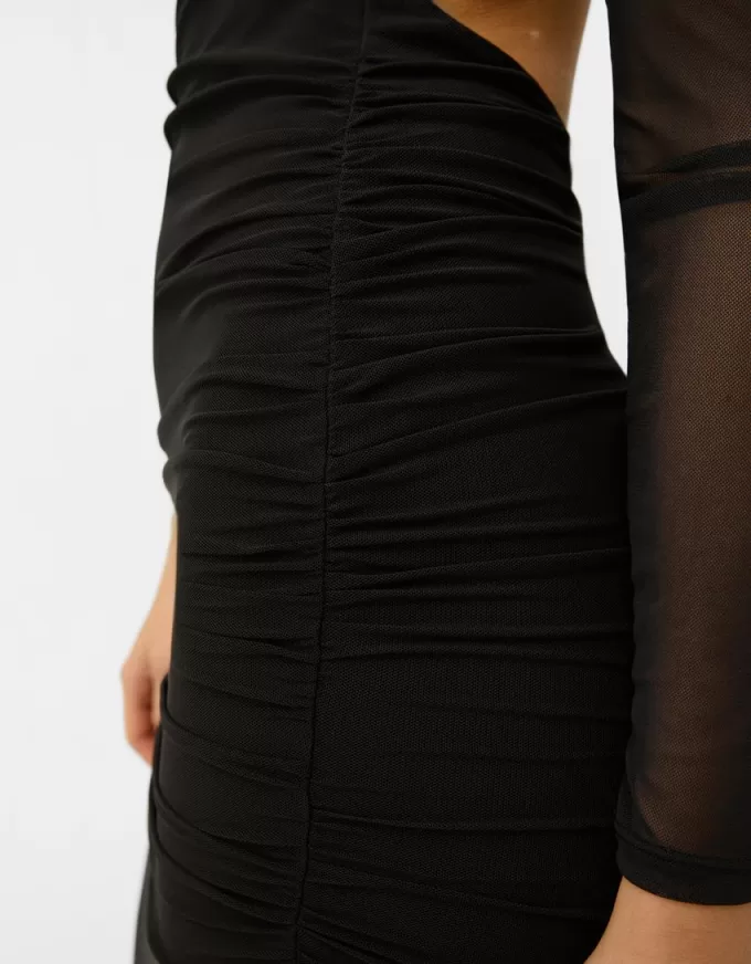 Long sleeve maxi tulle dress Long sleeve maxi tulle dress