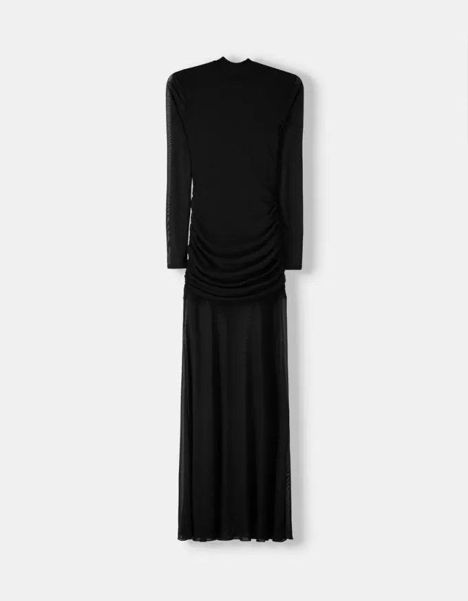 Long sleeve maxi tulle dress Long sleeve maxi tulle dress