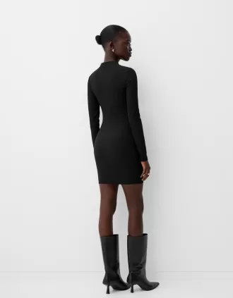 Long sleeve mini dress