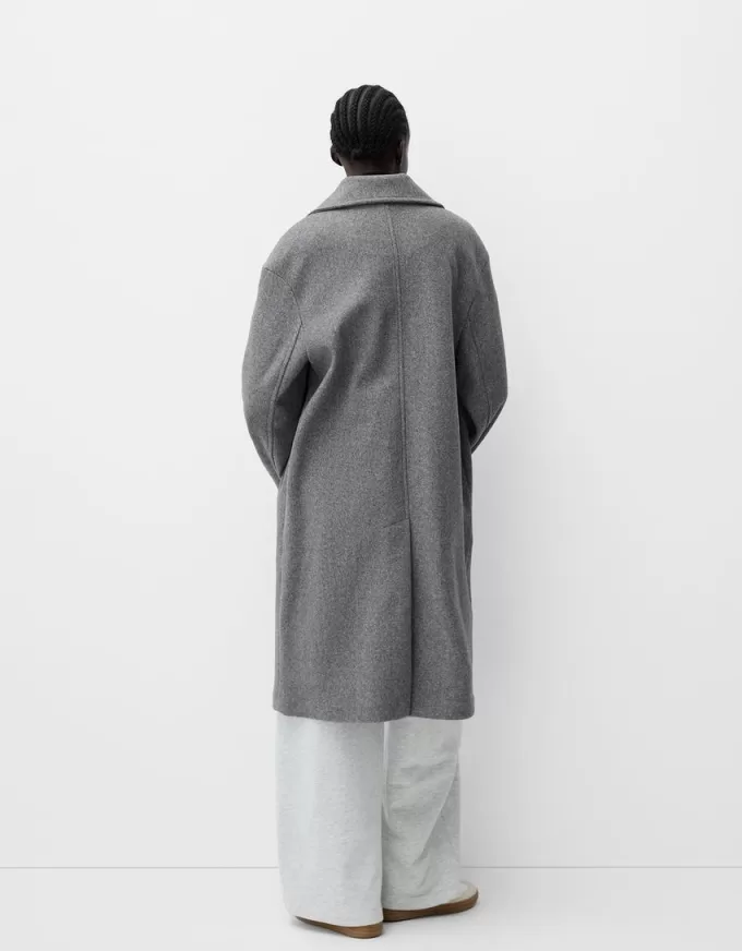 Long soft coat Long soft coat