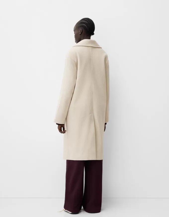 Long soft coat Long soft coat