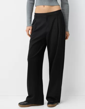 Low-rise baggy pants