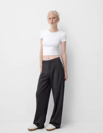 Low-rise baggy pants
