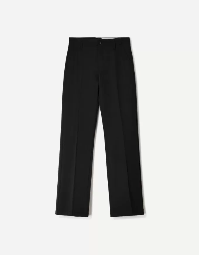 Low-rise boot-cut pants Low-rise boot-cut pants