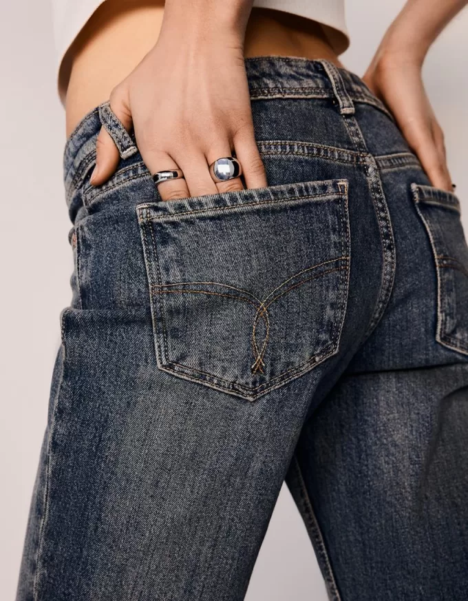 Low waist boot-cut jeans Low waist boot-cut jeans