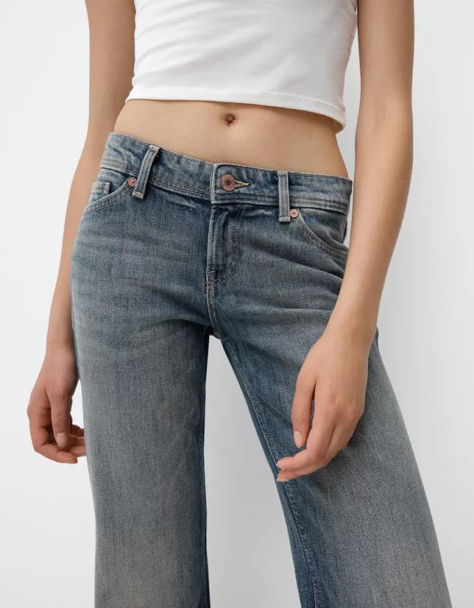 Low waist boot-cut jeans Low waist boot-cut jeans