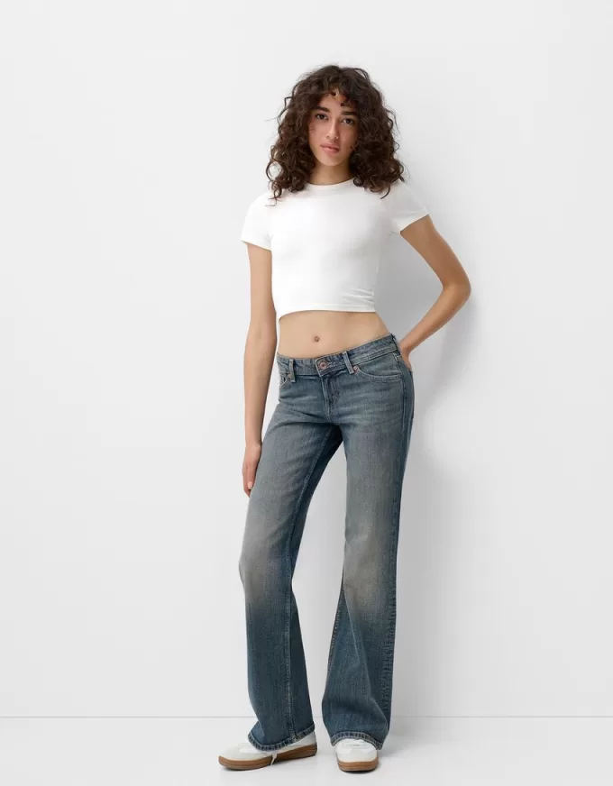 Low waist boot-cut jeans Low waist boot-cut jeans