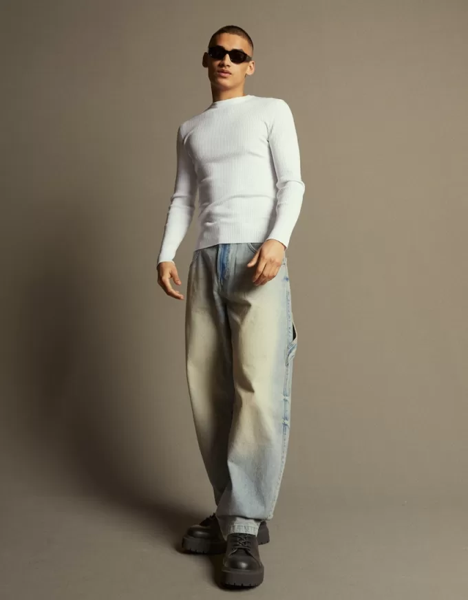 Men’s track sole lace-up ankle boots Men’s track sole lace-up ankle boots