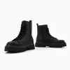 Men’s track sole lace-up ankle boots Men’s track sole lace-up ankle boots
