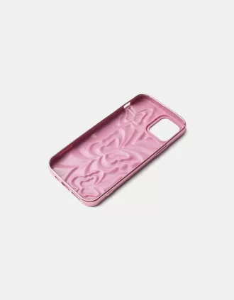 Metallic butterfly print cell phone case Metallic butterfly print cell phone case