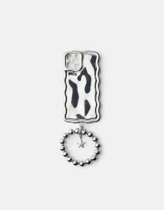 Metallic cell phone case with bracelet Metallic cell phone case with bracelet