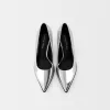 Metallic high-heel shoes Metallic high-heel shoes