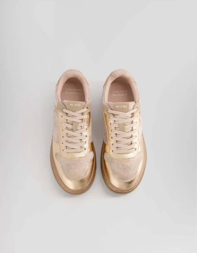 Metallic sneakers Metallic sneakers
