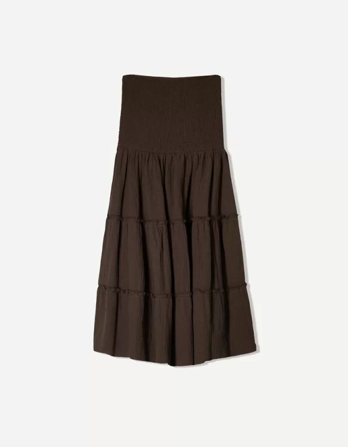Midi tiered skirt Midi tiered skirt