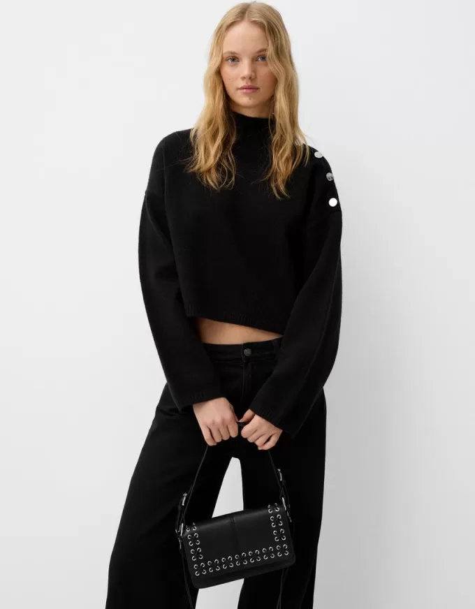 Minaudière with tie detail Minaudière with tie detail