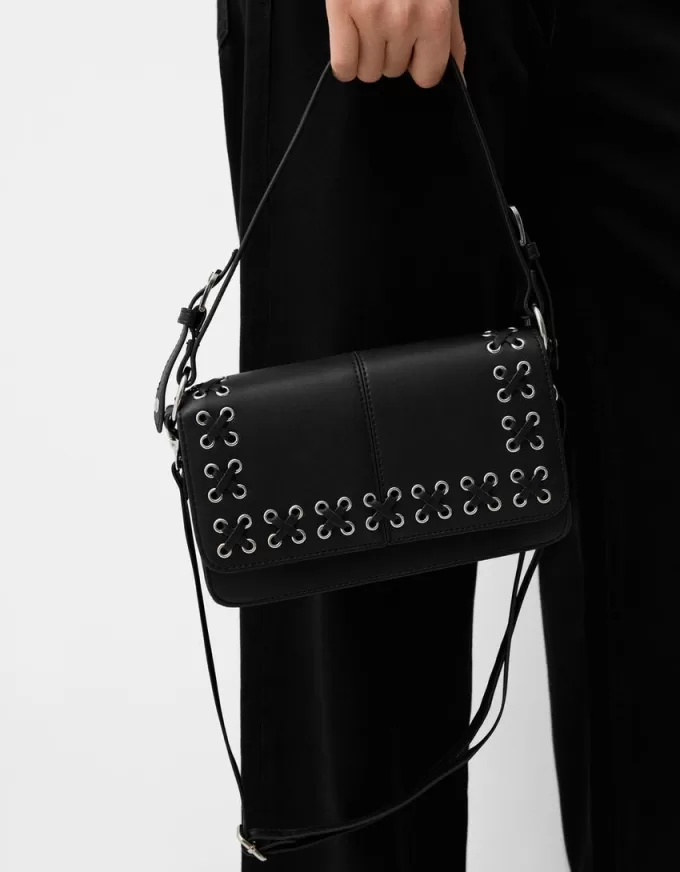 Minaudière with tie detail Minaudière with tie detail