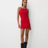 Mini dress with back straps Mini dress with back straps