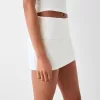 Mini fold-over-waist skirt Mini fold-over-waist skirt