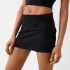 Mini fold-over-waist skirt Mini fold-over-waist skirt